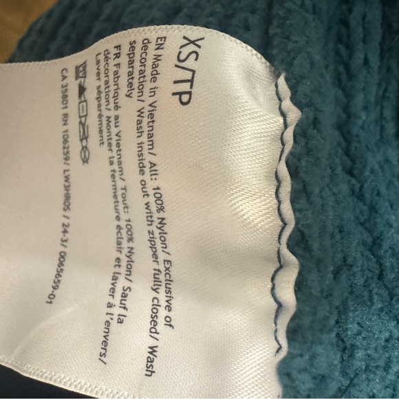 lululemon athletica Teal Cowl Neck Sweater - Picture 4 of 5